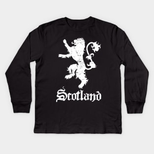 Scottish Highland Games Scotland Renaissance Kids Long Sleeve T-Shirt